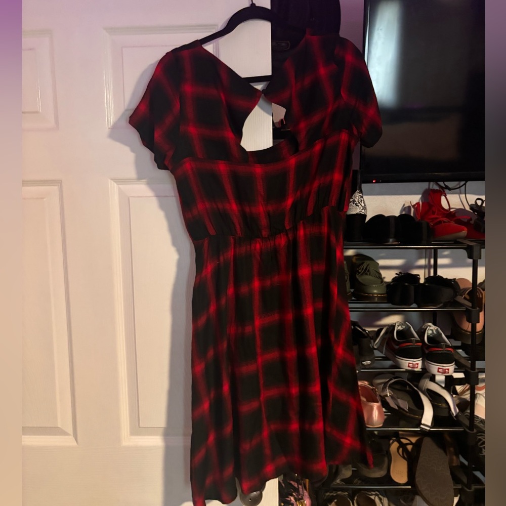 Disturbia plaid dress size US 10